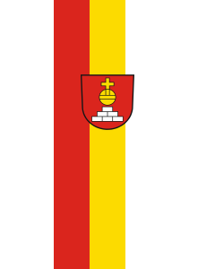 Flag: Steinheim an der Murr |  portrait flag | 3.5m² | 38sqft | 300x120cm | 10x4ft 