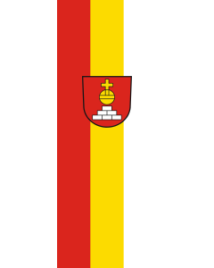 Bandera de  Steinheim an der Murr |  bandera vertical | 6m² | 400x150cm 