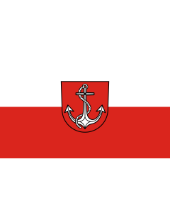 Flag: Ingersheim |  landscape flag | 1.35m² | 14.5sqft | 90x150cm | 3x5ft 