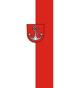 Flag: Ingersheim | portrait flag | 3.5m² | 38sqft | 300x120cm | 10x4ft