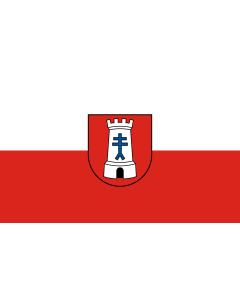 Flag: Bietigheim-Bissingen |  landscape flag | 1.35m² | 14.5sqft | 90x150cm | 3x5ft 