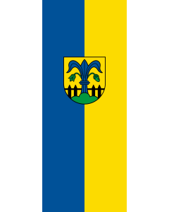Flag: Alfdorf |  portrait flag | 3.5m² | 38sqft | 300x120cm | 10x4ft 