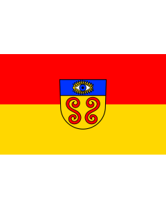 Flag: Burgstetten |  landscape flag | 1.35m² | 14.5sqft | 90x150cm | 3x5ft 