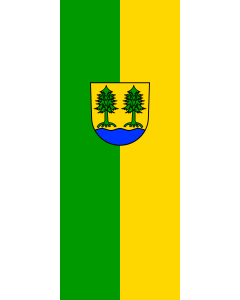 Flag: Kaisersbach | portrait flag | 3.5m² | 38sqft | 300x120cm | 10x4ft