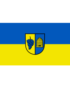 Bandera de  Korb |  bandera horizontal | 1.35m² | 90x150cm 