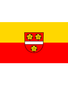 Flag: Leutenbach |  landscape flag | 1.35m² | 14.5sqft | 90x150cm | 3x5ft 