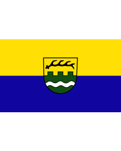 Flag: Rudersberg |  landscape flag | 1.35m² | 14.5sqft | 90x150cm | 3x5ft 