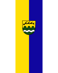 Flag: Rudersberg |  portrait flag | 6m² | 64sqft | 400x150cm | 13x5ft 