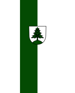 Bandera de Bandera vertical con potencia Welzheim | bandera vertical | 6m² | 400x150cm