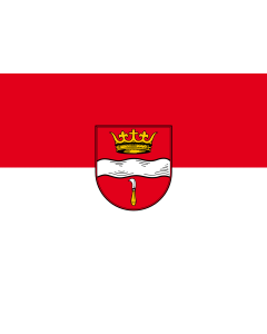 Flag: Winterbach |  landscape flag | 0.7m² | 7.5sqft | 70x100cm | 2x3ft 