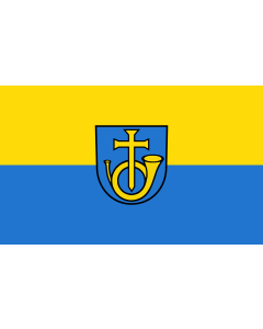 Bandera de  Remshalden |  bandera horizontal | 1.35m² | 90x150cm 