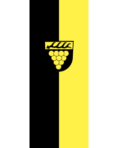 Flag: Weinstadt |  portrait flag | 3.5m² | 38sqft | 300x120cm | 10x4ft 