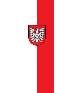 Bandera de  Heilbronn (Kreis) |  bandera vertical | 6m² | 400x150cm 