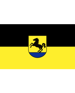 Bandera de  Bad Rappenau |  bandera horizontal | 1.35m² | 90x150cm 