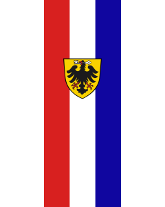 Bandera de  Bad Wimpfen |  bandera vertical | 6m² | 400x150cm 