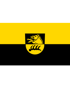 Flag: Eberstadt |  landscape flag | 1.35m² | 14.5sqft | 90x150cm | 3x5ft 