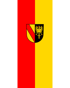 Flag: Eppingen |  portrait flag | 3.5m² | 38sqft | 300x120cm | 10x4ft 