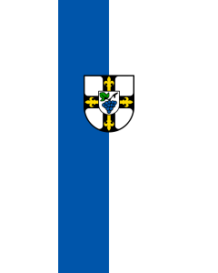 Bandera de  Erlenbach |  bandera vertical | 6m² | 400x150cm 