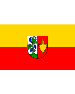 Flag: Gemmingen |  landscape flag | 1.35m² | 14.5sqft | 90x150cm | 3x5ft 