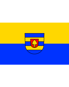 Flag: Ittlingen |  landscape flag | 1.35m² | 14.5sqft | 90x150cm | 3x5ft 