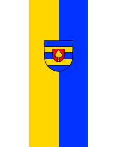 Flag: Ittlingen | portrait flag | 3.5m² | 38sqft | 300x120cm | 10x4ft