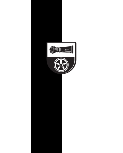 Bandera de Bandera vertical con potencia Jagsthausen | bandera vertical | 3.5m² | 300x120cm