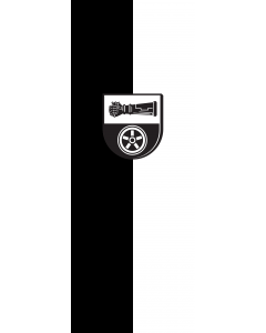 Vertical Hanging Beam Flag: Jagsthausen |  portrait flag | 6m² | 64sqft | 400x150cm | 13x5ft 