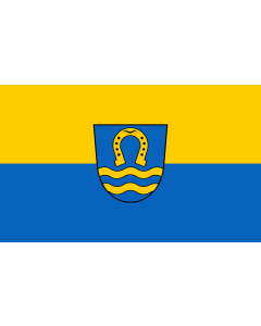 Bandera de Lehrensteinsfeld | bandera horizontal | 1.35m² | 90x150cm