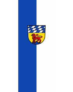 Vertical Hanging Swivel Crossbar Banner Flag: Löwenstein |  portrait flag | 3.5m² | 38sqft | 300x120cm | 10x4ft 