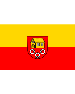 Flag: Massenbachhausen |  landscape flag | 1.35m² | 14.5sqft | 90x150cm | 3x5ft 