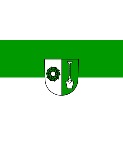 Flag: Neckarwestheim |  landscape flag | 1.35m² | 14.5sqft | 90x150cm | 3x5ft 