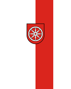 Flag: Neudenau | portrait flag | 3.5m² | 38sqft | 300x120cm | 10x4ft