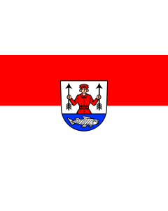 Flag: Oedheim |  landscape flag | 1.35m² | 14.5sqft | 90x150cm | 3x5ft 