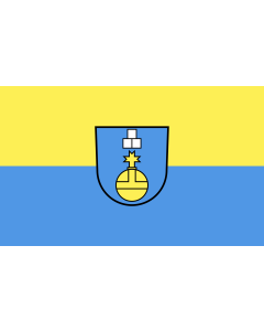 Bandera de  Offenau |  bandera horizontal | 1.35m² | 90x150cm 