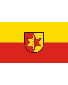 Bandera de  Siegelsbach |  bandera horizontal | 1.35m² | 90x150cm 