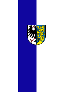 Flag: Weinsberg |  portrait flag | 3.5m² | 38sqft | 300x120cm | 10x4ft 