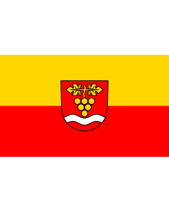 Flag: Obersulm |  landscape flag | 1.35m² | 14.5sqft | 90x150cm | 3x5ft 