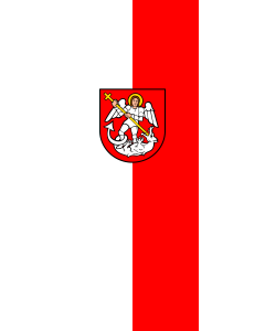 Flag: Forchtenberg | portrait flag | 3.5m² | 38sqft | 300x120cm | 10x4ft