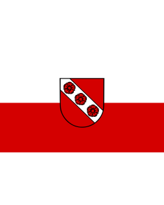 Bandera de  Mulfingen |  bandera horizontal | 1.35m² | 90x150cm 