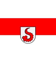 Bandera de  Pfedelbach |  bandera horizontal | 1.35m² | 90x150cm 