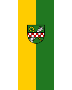 Flag: Schöntal | portrait flag | 3.5m² | 38sqft | 300x120cm | 10x4ft
