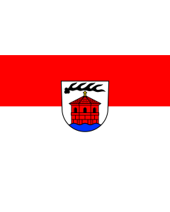 Flag: Bühlerzell |  landscape flag | 1.35m² | 14.5sqft | 90x150cm | 3x5ft 