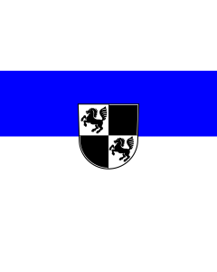 Flag: Gerabronn |  landscape flag | 1.35m² | 14.5sqft | 90x150cm | 3x5ft 
