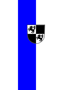 Flag: Gerabronn | portrait flag | 3.5m² | 38sqft | 300x120cm | 10x4ft