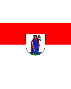 Flag: Ilshofen |  landscape flag | 1.35m² | 14.5sqft | 90x150cm | 3x5ft 