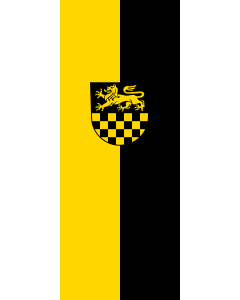 Flag: Langenburg | portrait flag | 3.5m² | 38sqft | 300x120cm | 10x4ft
