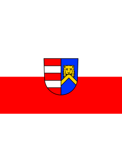 Flag: Oberrot |  landscape flag | 1.35m² | 14.5sqft | 90x150cm | 3x5ft 