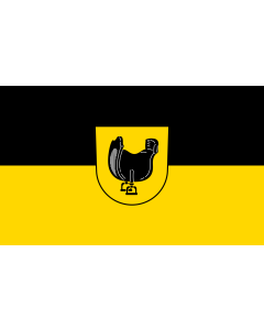 Flag: Satteldorf |  landscape flag | 1.35m² | 14.5sqft | 90x150cm | 3x5ft 