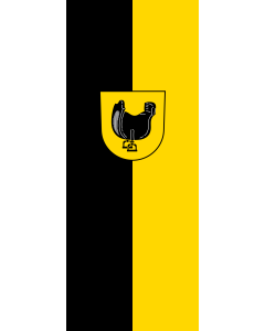 Flag: Satteldorf | portrait flag | 3.5m² | 38sqft | 300x120cm | 10x4ft