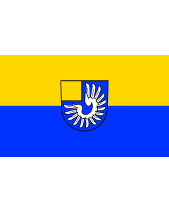 Flag: Vellberg |  landscape flag | 1.35m² | 14.5sqft | 90x150cm | 3x5ft 